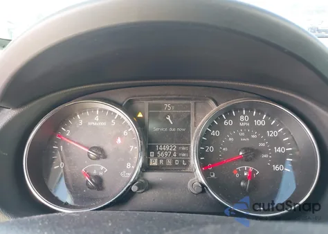 2014 Nissan Rogue Select S из США, поврежденный, VIN JN8AS5MT2EW603217